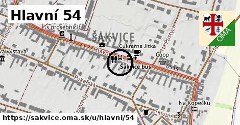 Hlavní 54, Šakvice