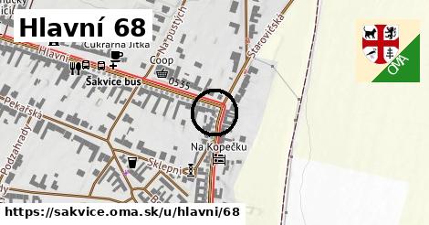 Hlavní 68, Šakvice