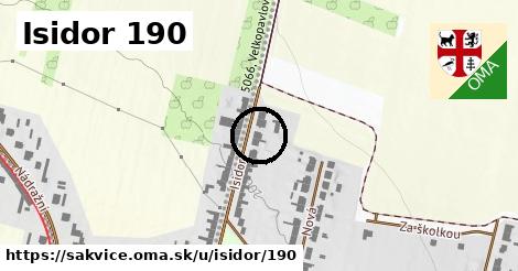 Isidor 190, Šakvice