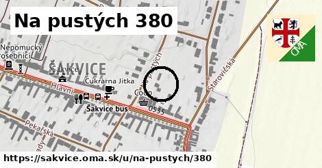 Na pustých 380, Šakvice