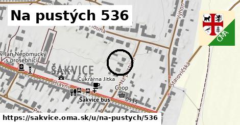 Na pustých 536, Šakvice