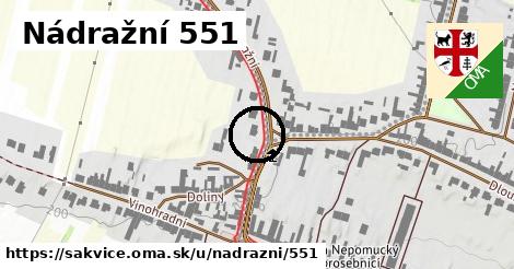 Nádražní 551, Šakvice