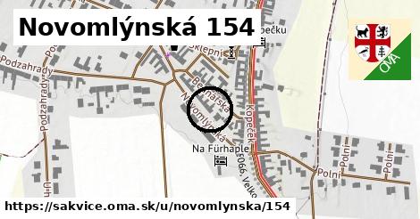 Novomlýnská 154, Šakvice