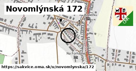 Novomlýnská 172, Šakvice