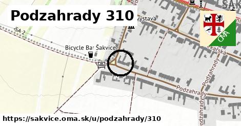 Podzahrady 310, Šakvice