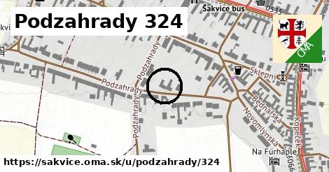 Podzahrady 324, Šakvice