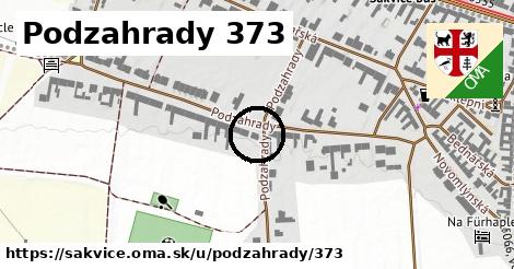 Podzahrady 373, Šakvice