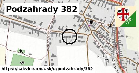 Podzahrady 382, Šakvice