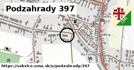 Podzahrady 397, Šakvice