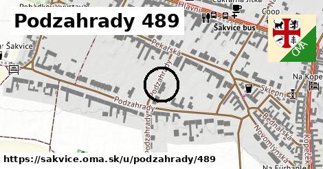 Podzahrady 489, Šakvice