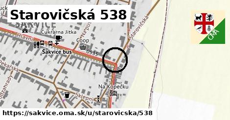 Starovičská 538, Šakvice