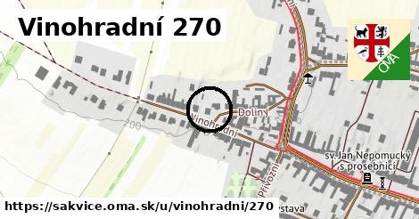 Vinohradní 270, Šakvice