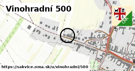 Vinohradní 500, Šakvice