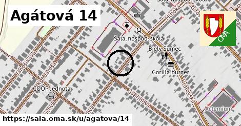 Agátová 14, Šaľa