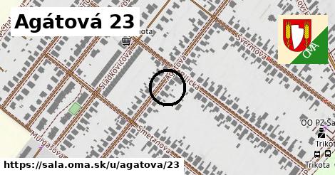 Agátová 23, Šaľa