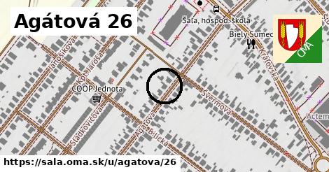 Agátová 26, Šaľa