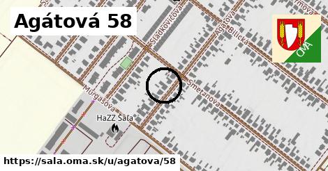 Agátová 58, Šaľa