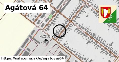 Agátová 64, Šaľa