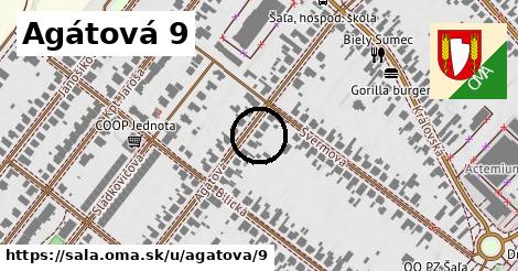 Agátová 9, Šaľa