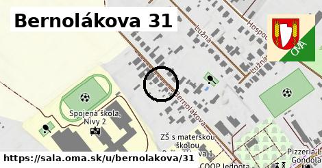 Bernolákova 31, Šaľa