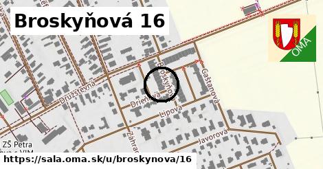 Broskyňová 16, Šaľa