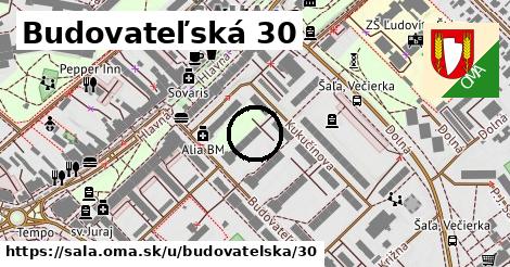 Budovateľská 30, Šaľa