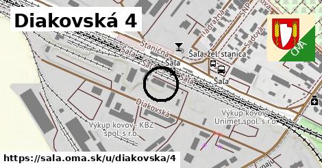 Diakovská 4, Šaľa