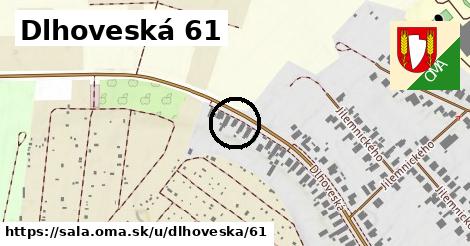 Dlhoveská 61, Šaľa