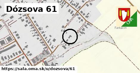 Dózsova 61, Šaľa