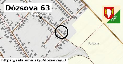 Dózsova 63, Šaľa