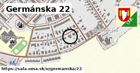 Germánska 22, Šaľa