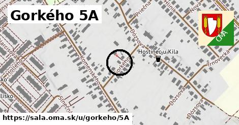 Gorkého 5A, Šaľa