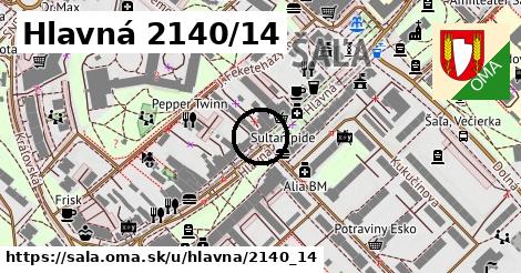 Hlavná 2140/14, Šaľa