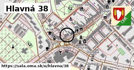 Hlavná 38, Šaľa