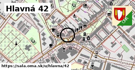 Hlavná 42, Šaľa