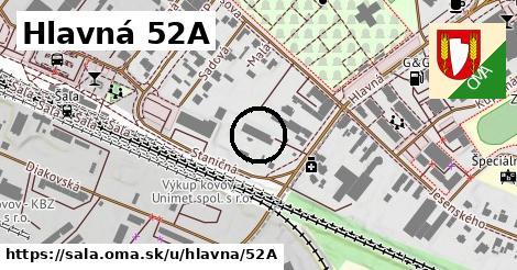 Hlavná 52A, Šaľa