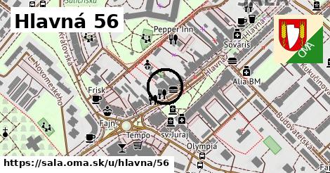 Hlavná 56, Šaľa