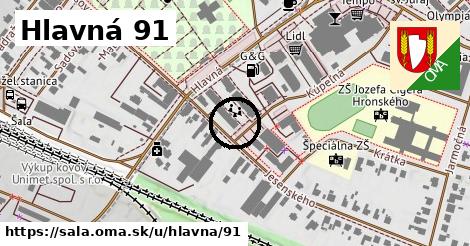 Hlavná 91, Šaľa