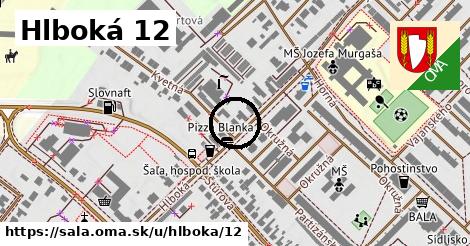 Hlboká 12, Šaľa