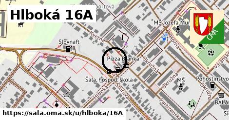 Hlboká 16A, Šaľa