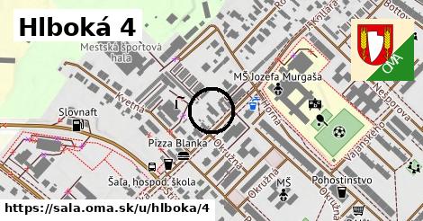 Hlboká 4, Šaľa