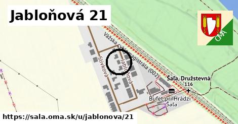 Jabloňová 21, Šaľa