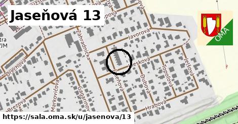Jaseňová 13, Šaľa