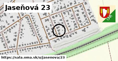 Jaseňová 23, Šaľa
