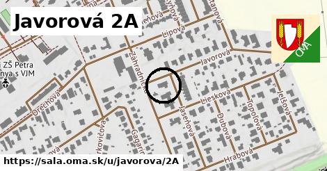 Javorová 2A, Šaľa