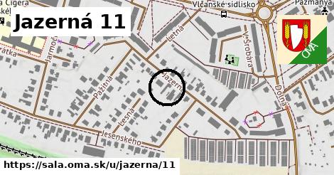 Jazerná 11, Šaľa