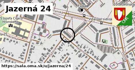 Jazerná 24, Šaľa