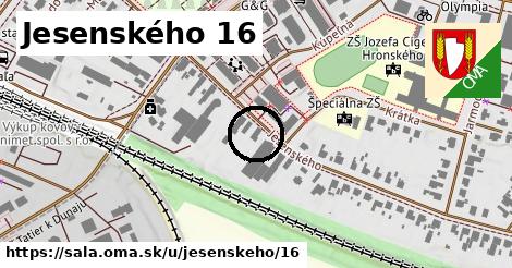 Jesenského 16, Šaľa