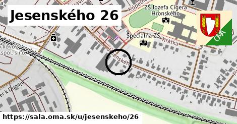 Jesenského 26, Šaľa