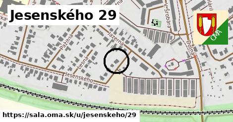 Jesenského 29, Šaľa